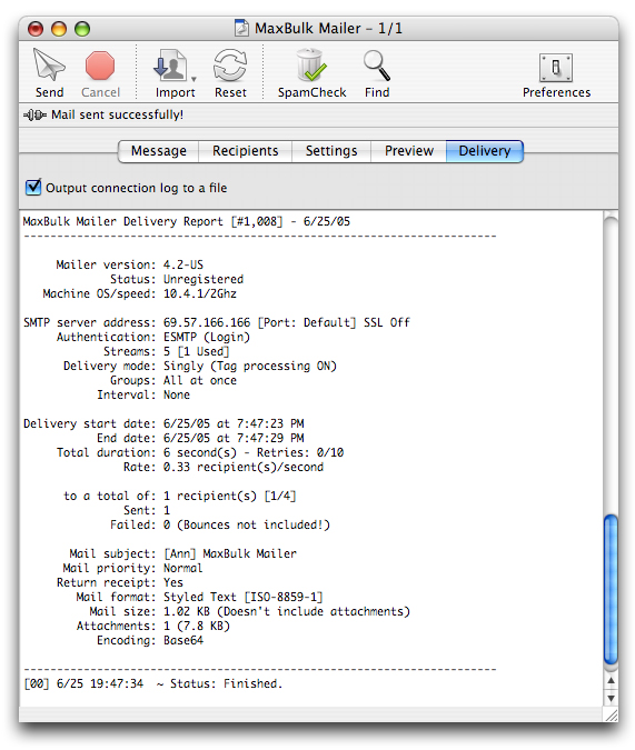 Maxprog | MaxBulk Mailer, the mail-merge tool for Macintosh and ...