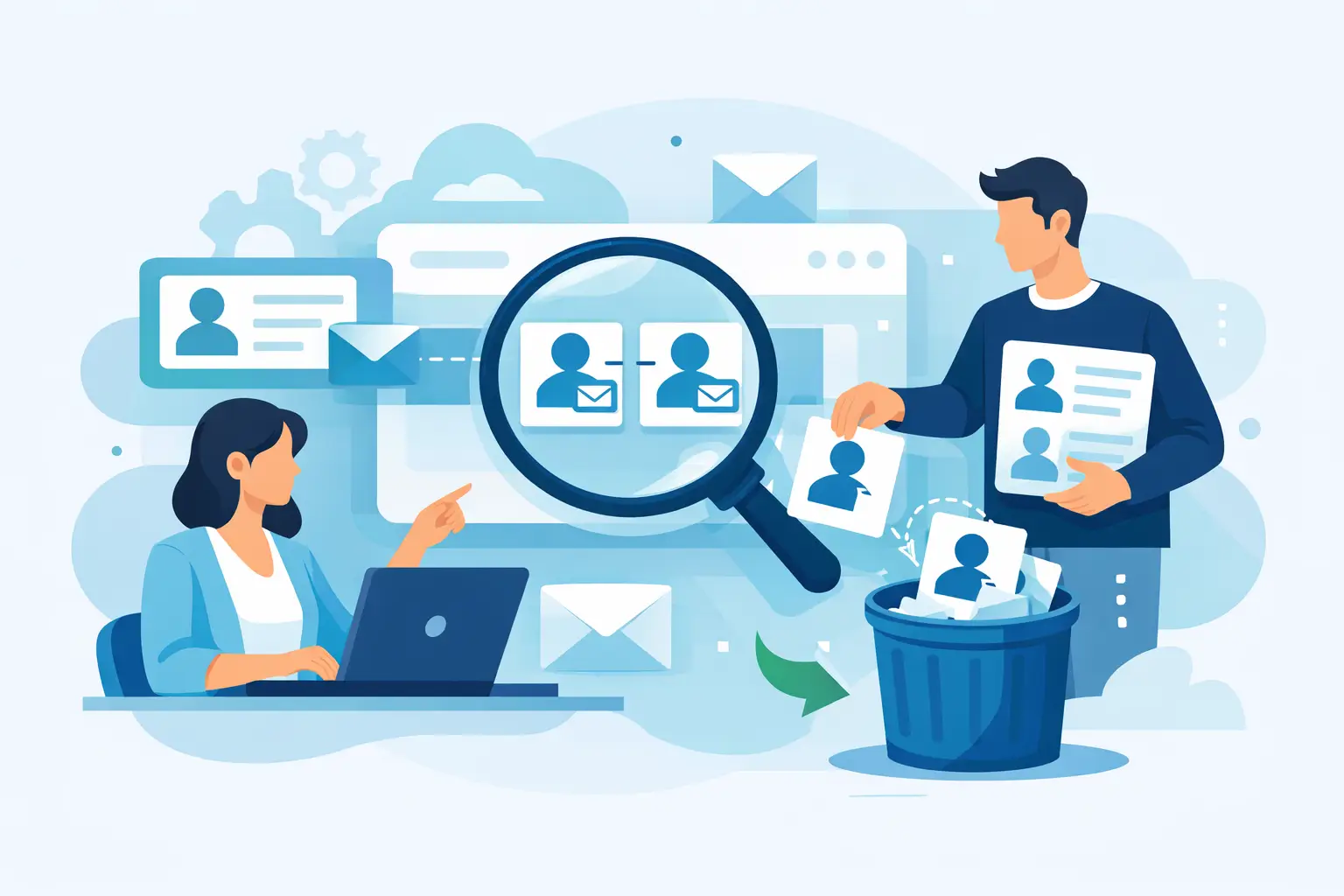 How to Remove Duplicate Email Contacts Safely