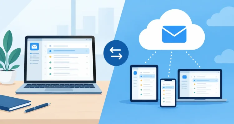 Desktop Versus Cloud Email Software Compared