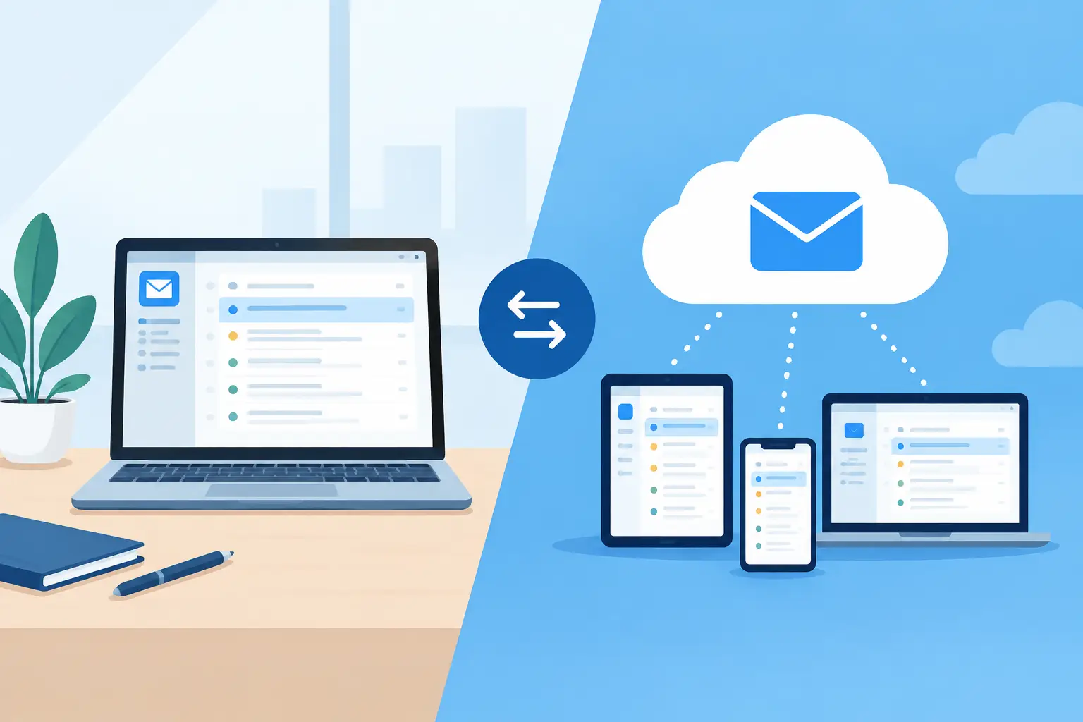 Desktop Versus Cloud Email Software Compared