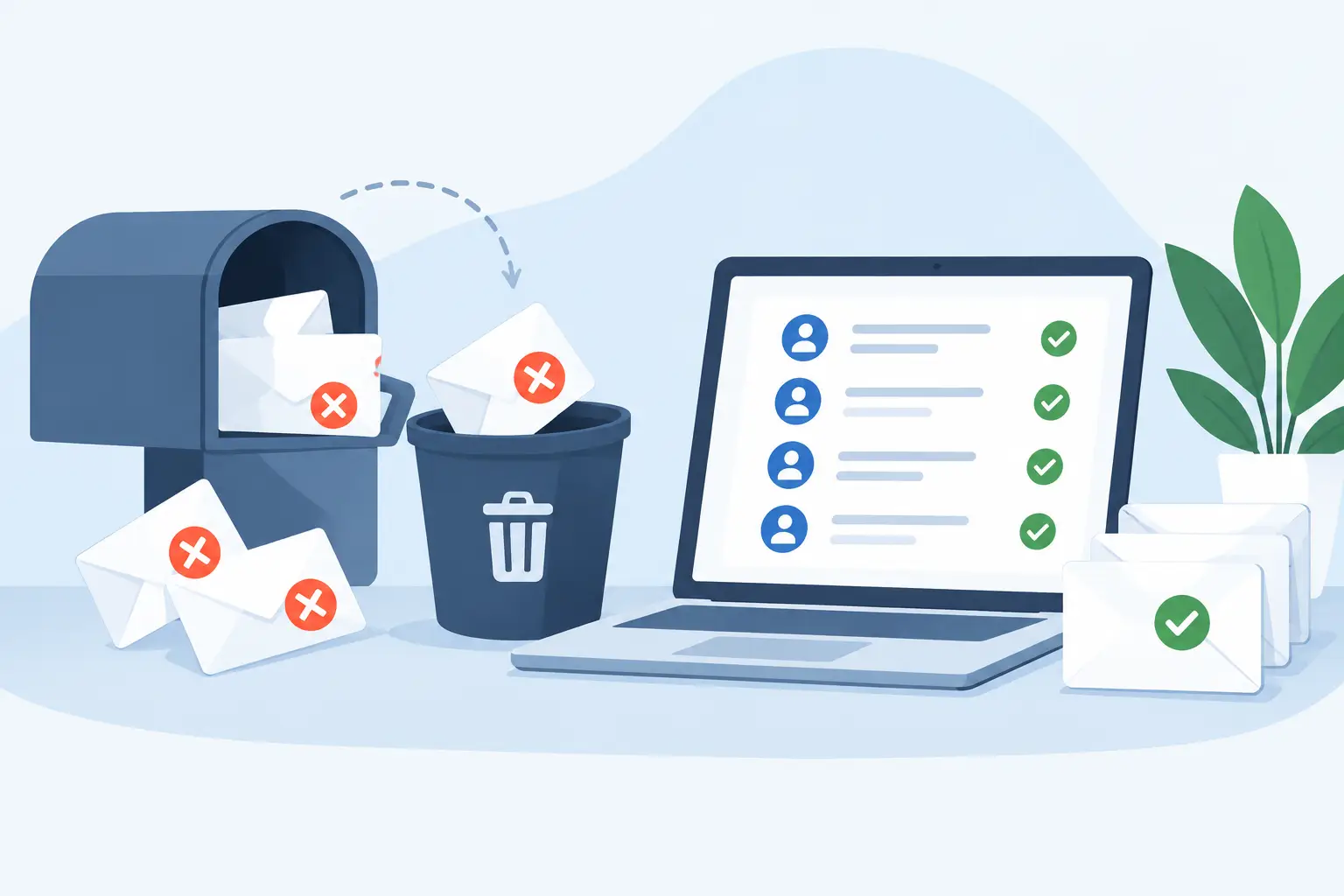 How to Clean Bounced Addresses After Mailing