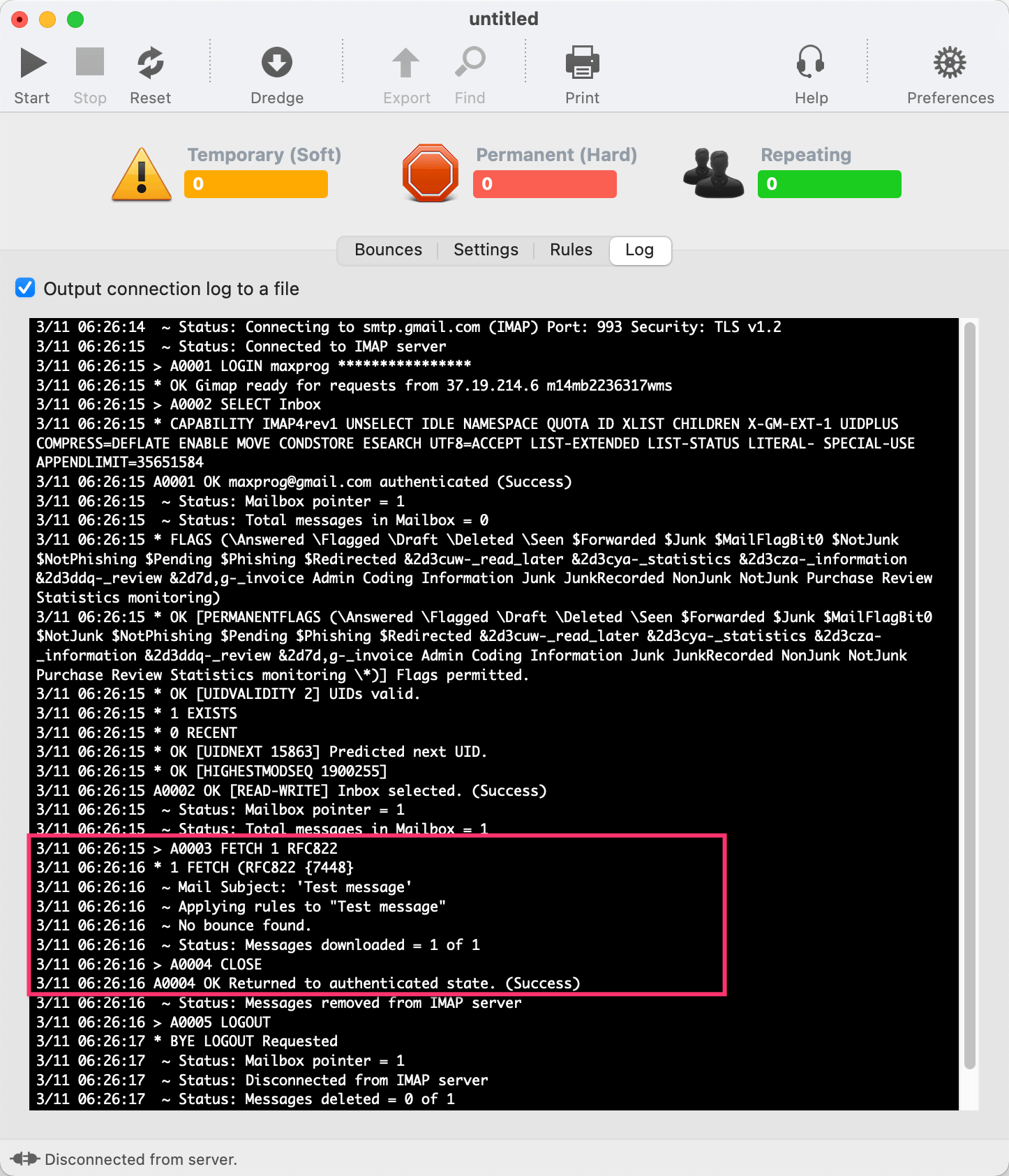 Email Bounce Handler works with Gmail Email Bounce Handler works with Gmail