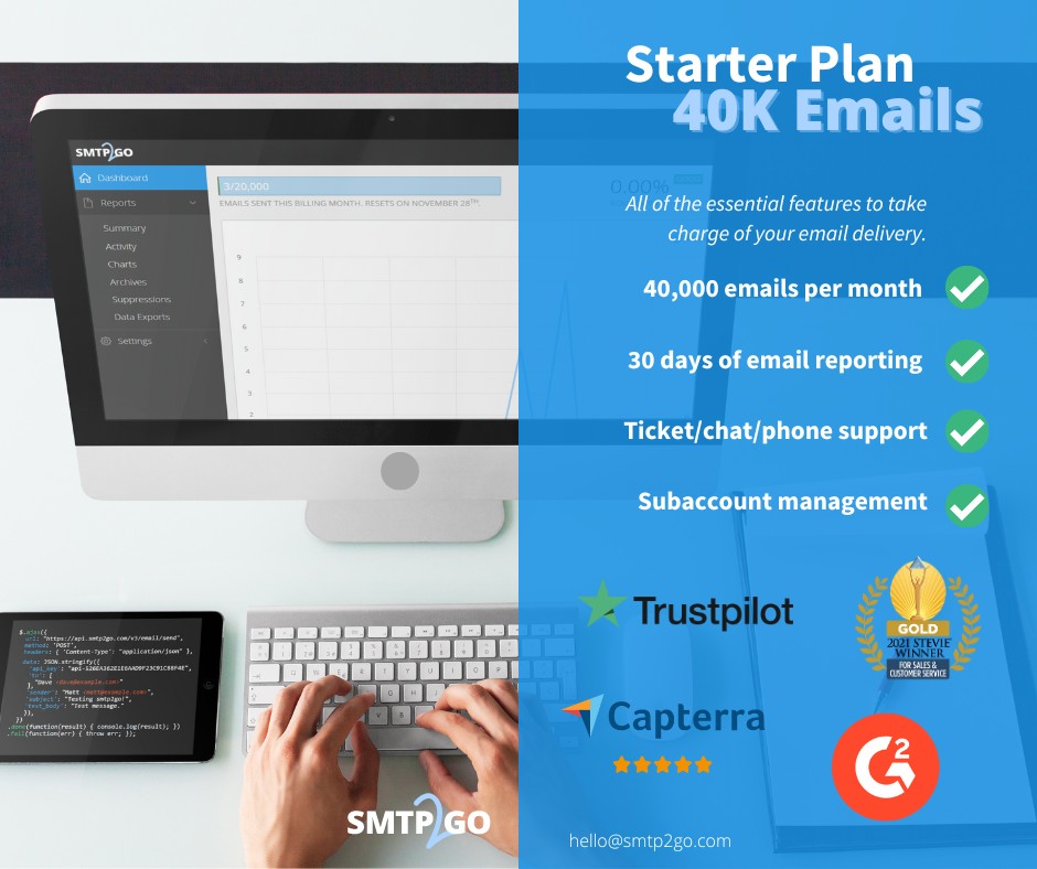 SMTP2GO mail server SMTP2GO mail server
