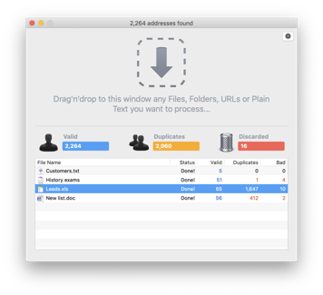 Email extraction tool for macOS and Windows