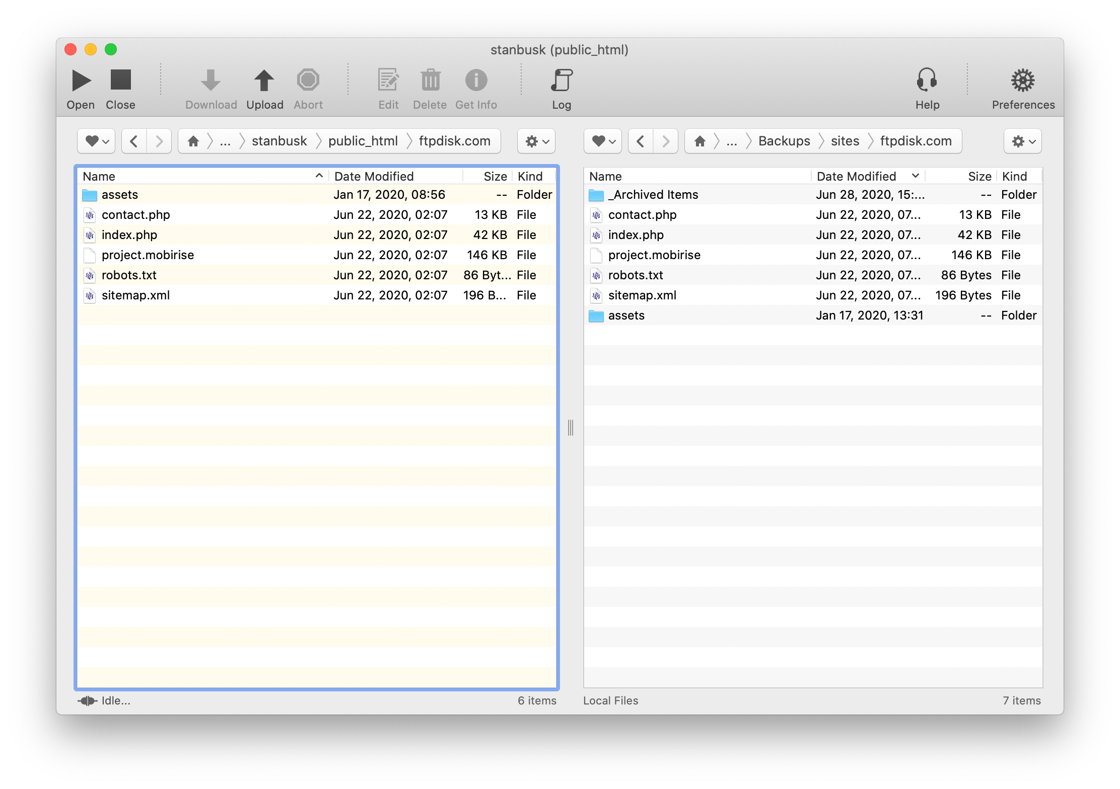 Client FTP per macOS e Windows