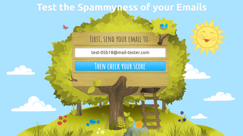 Test the 'spamminess' of your e-mails
